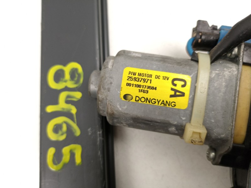 Recambio de elevalunas trasero izquierdo para chevrolet captiva (c100, c140) 2.2 d referencia OEM IAM 25937971  