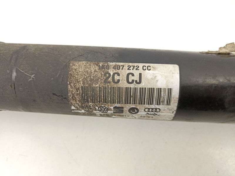 Recambio de transmision delantera derecha para seat leon (1p1) 1.6 tdi referencia OEM IAM 1K0407272CC  