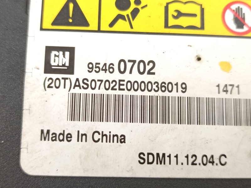 Recambio de centralita airbag para chevrolet captiva (c100, c140) 2.2 d referencia OEM IAM 95460702  