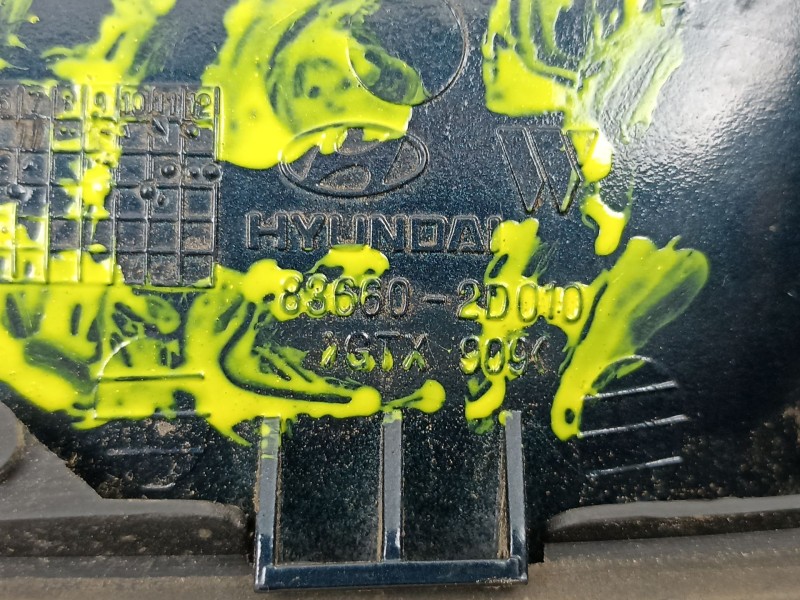 Recambio de manilla trasera derecha para hyundai elantra iii sedán (xd) 2.0 referencia OEM IAM 836602D010  