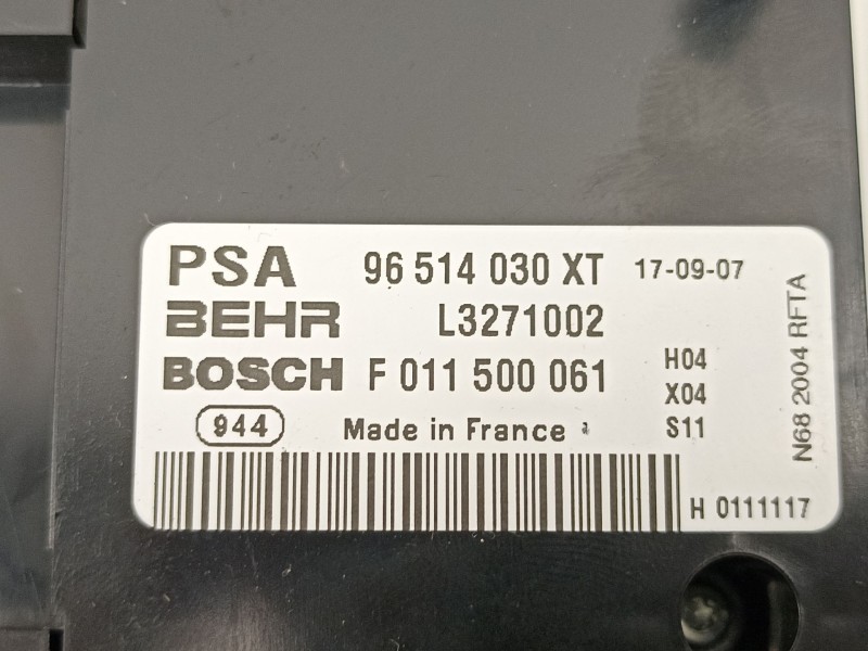 Recambio de mandos calefaccion aire para citroën xsara picasso (n68) 1.6 16v referencia OEM IAM 96514030XT L3271002 