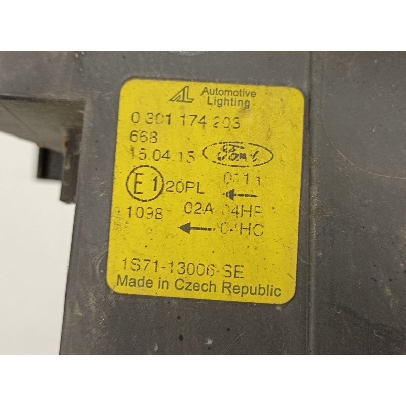Recambio de faro izquierdo para ford mondeo iii sedán (b4y) 2.0 tdci referencia OEM IAM 1S7113006SE 0301174203 