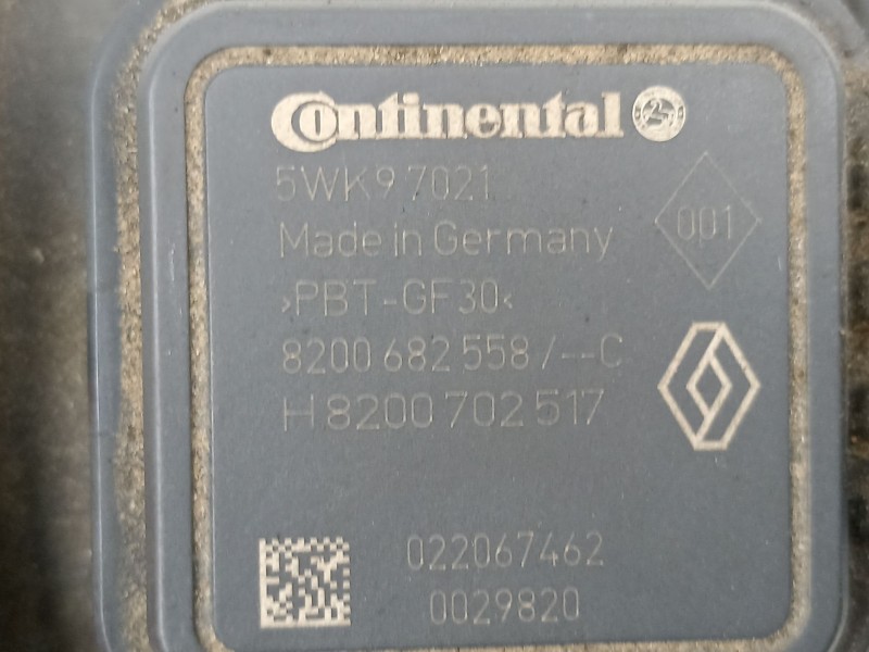 Recambio de caudalimetro para dacia sandero ii 1.5 dci referencia OEM IAM 8200682558 5WK97021 8200702517