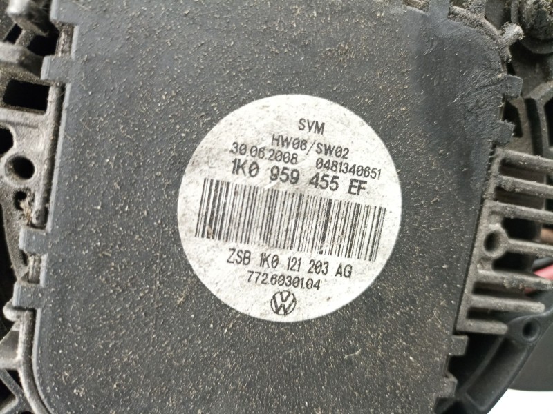 Recambio de electroventilador para volkswagen golf v (1k1) 1.9 tdi referencia OEM IAM 1K0959455EF  1K0121203AG