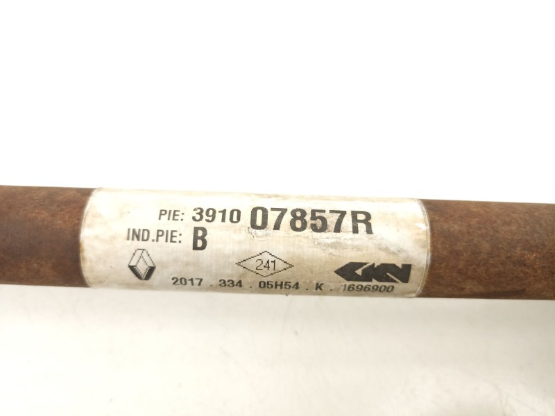 Recambio de transmision delantera derecha para dacia sandero ii 1.5 dci referencia OEM IAM 391007857R  