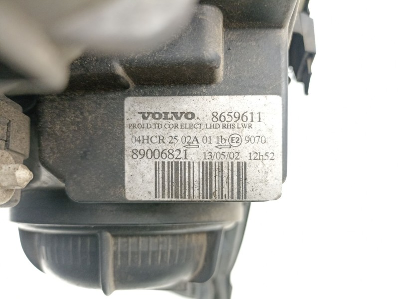 Recambio de faro derecho para volvo s60 i (384) 2.4 referencia OEM IAM 8659611 89006821 