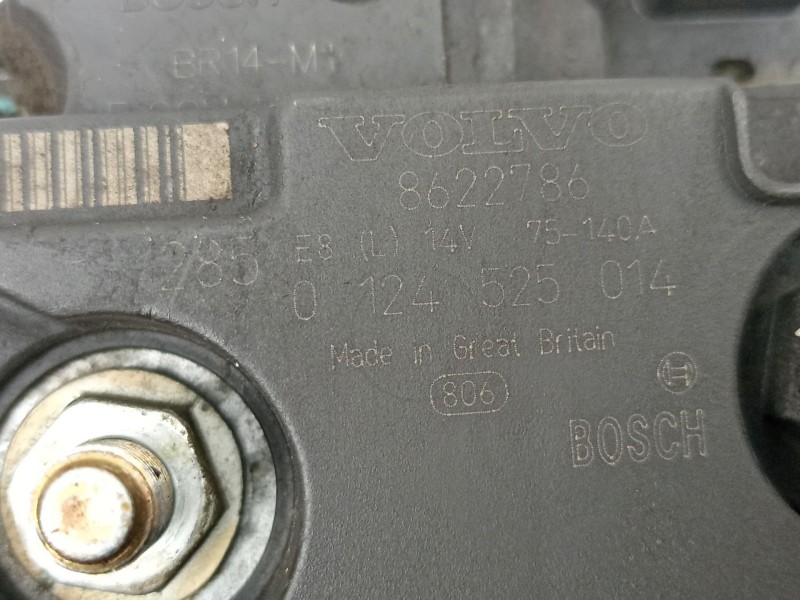 Recambio de alternador para volvo s60 i (384) 2.4 referencia OEM IAM 8622786 0124525014 