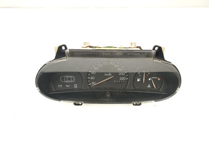 Recambio de cuadro instrumentos para ford fiesta iv (ja_, jb_) 1.8 d referencia OEM IAM 96FB10848AB  
