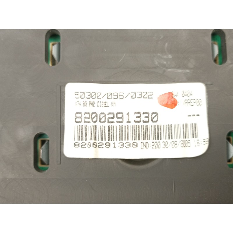 Recambio de cuadro instrumentos para renault laguna ii (bg0/1_) 1.9 dci (bg08, bg0g) referencia OEM IAM 8200291330  