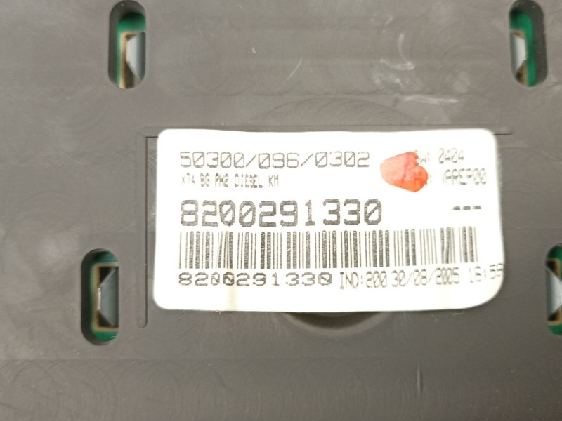 Recambio de cuadro instrumentos para renault laguna ii (bg0/1_) 1.9 dci (bg08, bg0g) referencia OEM IAM 8200291330  