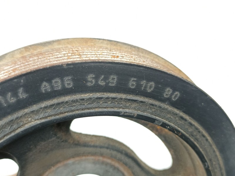 Recambio de polea cigueñal para citroën xsara picasso 1.6 16v hdi referencia OEM IAM 9654961080  