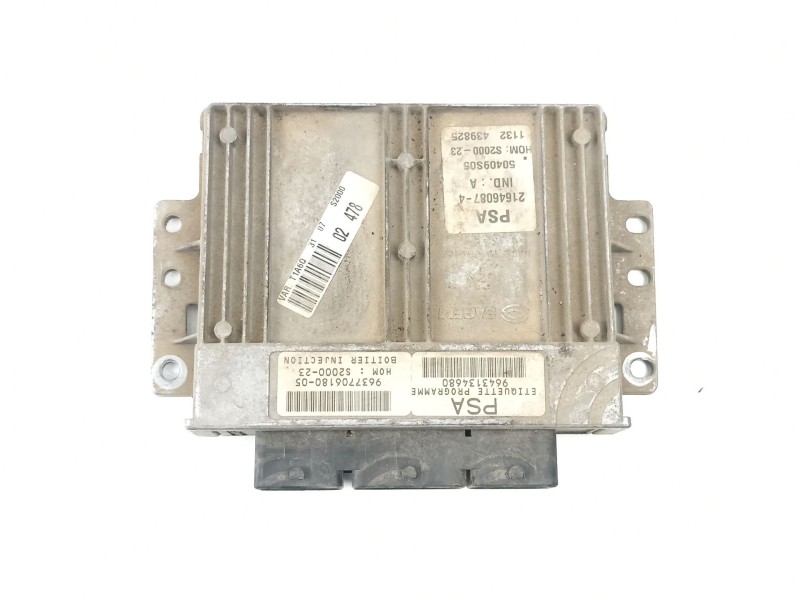 Recambio de centralita para peugeot 206 hatchback (2a/c) 1.4 i referencia OEM IAM 9643134680  9637706180