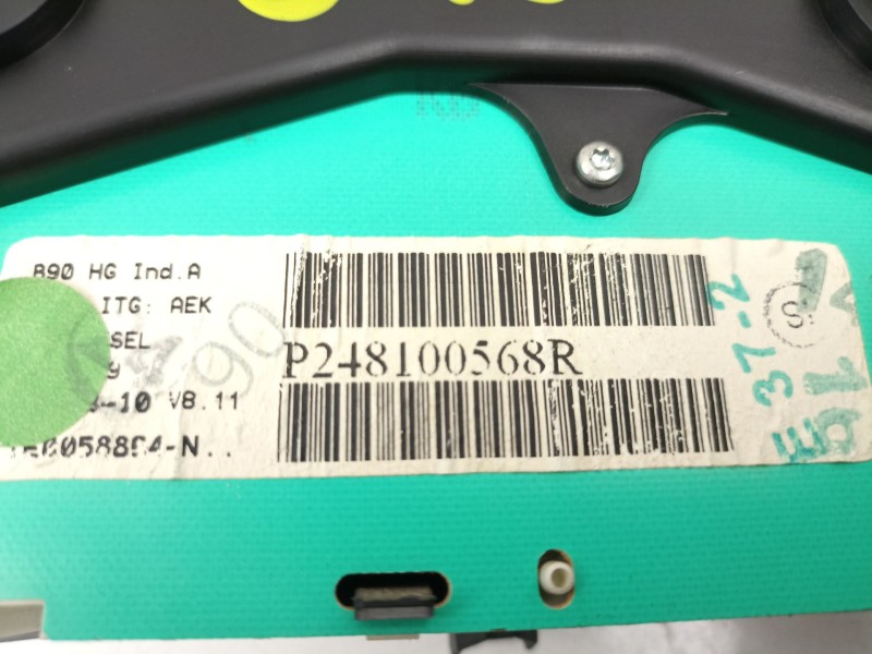 Recambio de cuadro instrumentos para dacia sandero 1.5 dci referencia OEM IAM 248100568R  