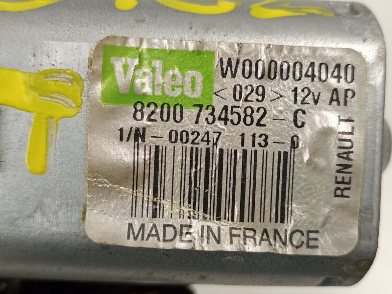 Recambio de motor limpia trasero para dacia sandero 1.5 dci referencia OEM IAM 8200734582  