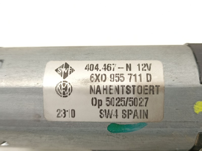 Recambio de motor limpia trasero para volkswagen polo (6n2) 1.4 tdi referencia OEM IAM 6X0955711D 404467 