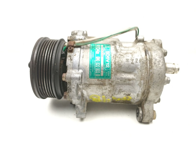 Recambio de compresor aire acondicionado para volkswagen polo (6n2) 1.4 tdi referencia OEM IAM 6N0820803B SD6V121410 