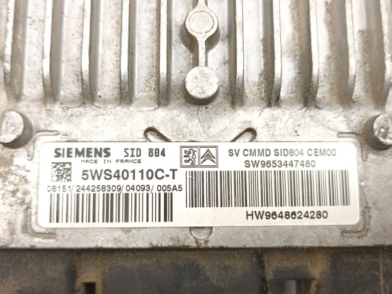 Recambio de centralita para citroën c3 i (fc_, fn_) 1.4 hdi referencia OEM IAM 9653447480 5WS40110CT 9648624280