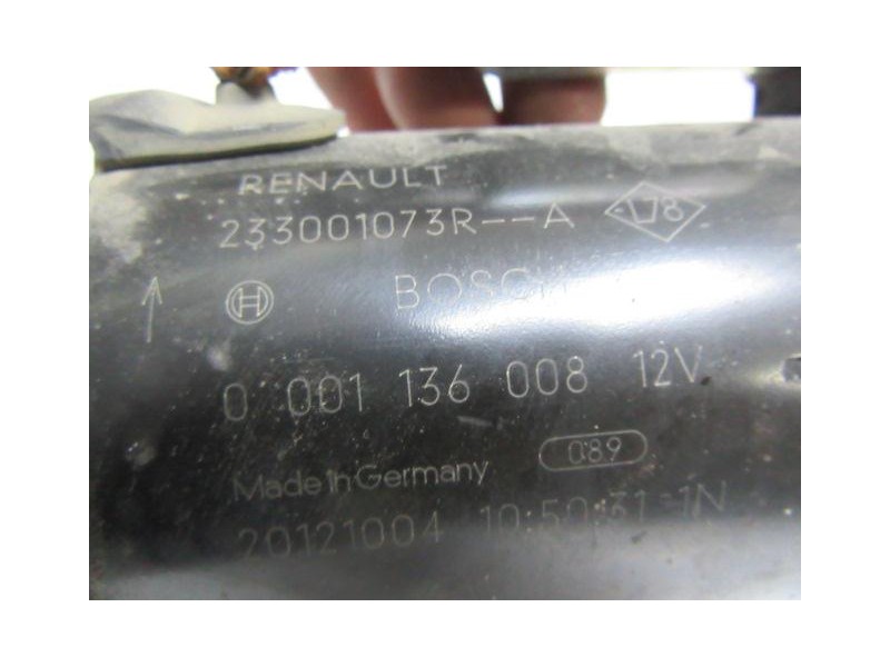 Recambio de motor arranque : renault clio : 1.5 dci 5p [2013] para renault clio 1.5 dci referencia OEM IAM 0001136008  