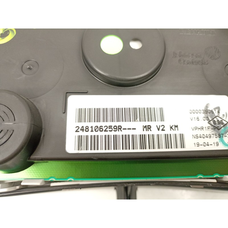 Recambio de cuadro instrumentos para dacia sandero ii 1.5 blue dci 95 (b8jl) referencia OEM IAM 248106259R  