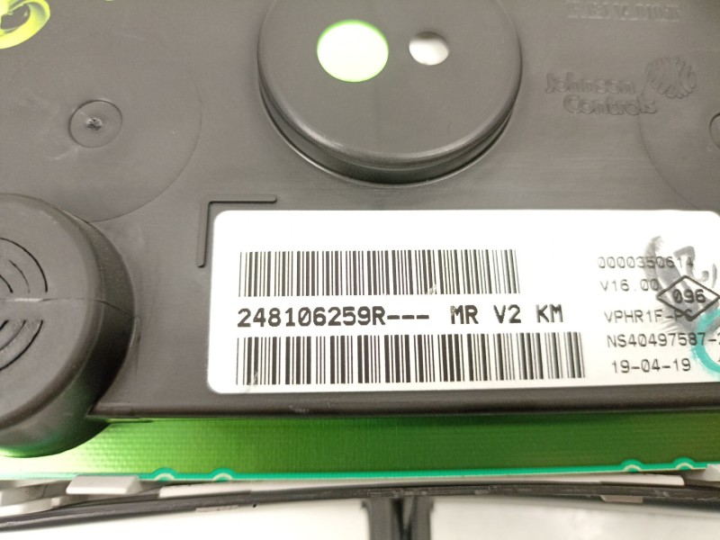 Recambio de cuadro instrumentos para dacia sandero ii 1.5 blue dci 95 (b8jl) referencia OEM IAM 248106259R  