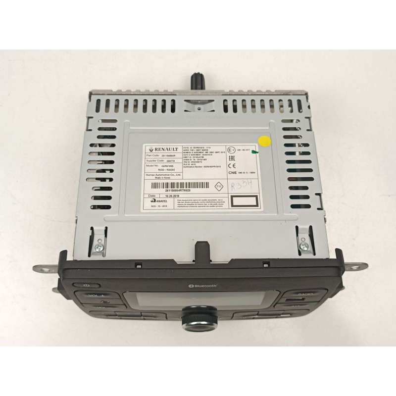 Recambio de radio cd/mp3 para dacia sandero ii 1.5 blue dci 95 (b8jl) referencia OEM IAM 281156864R  