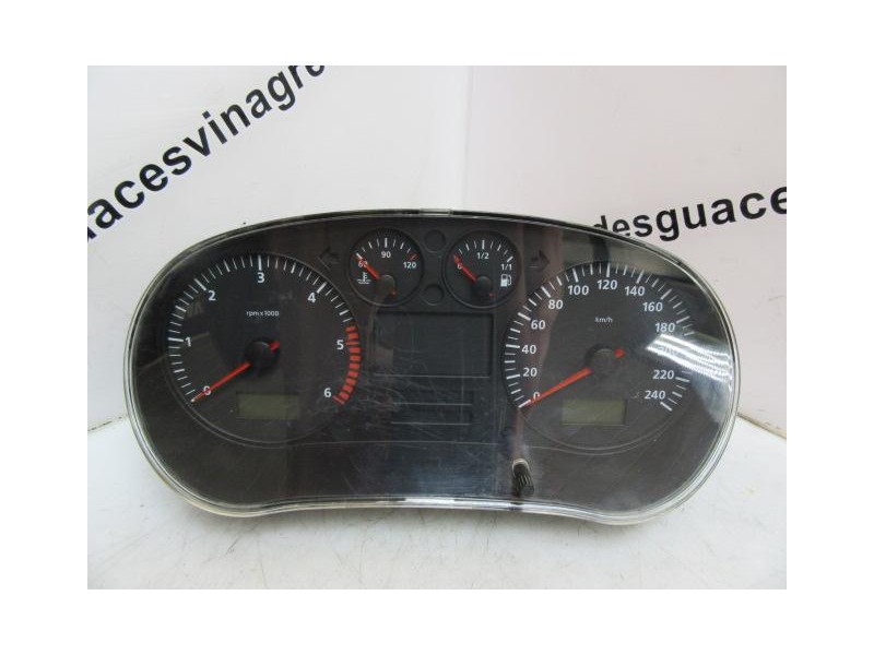 Recambio de cuadro instrumentos : seat leon : 1.9 tdi d-alh (89,76cv) [2001] para seat leon 1.9 tdi d-alh referencia OEM IAM VDO