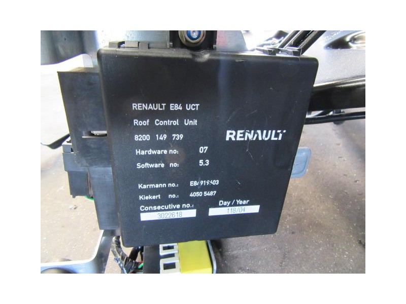 Recambio de techo (eléctrico) : renault megane : 1.9 dci [2004] para renault megane 1.9 dci referencia OEM IAM CRISTALESYMECANIS