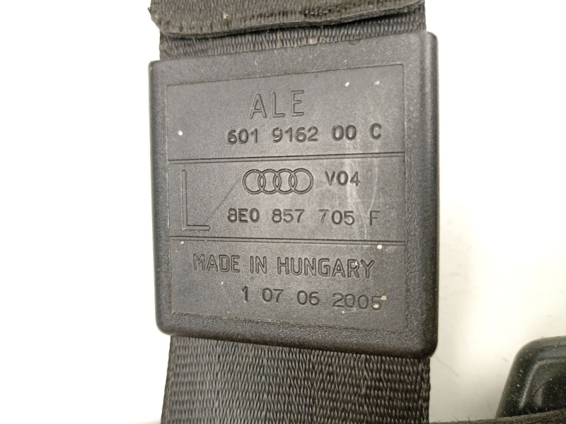 Recambio de cinturon seguridad delantero izquierdo para audi a4 b7 (8ec) 2.0 tfsi referencia OEM IAM 8E0857705F  