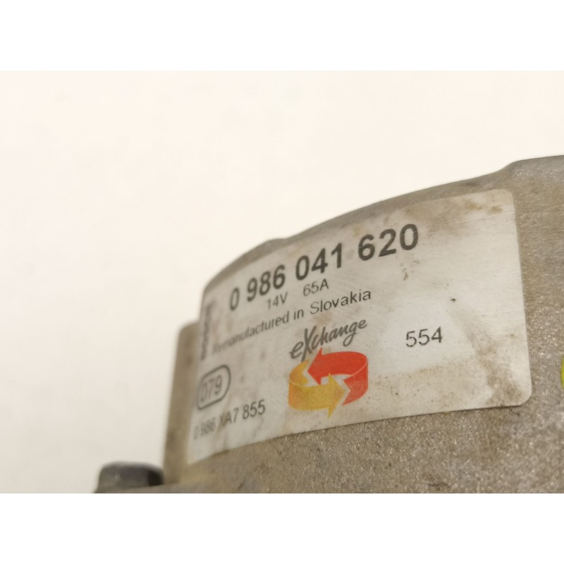 Recambio de alternador para opel omega a (v87) 2.0 (f19, m19, n19) referencia OEM IAM 3493721 0986041620 