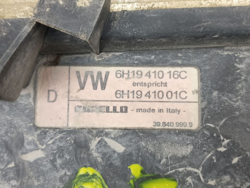 Recambio de faro derecho para seat arosa (6h1) 1.7 sdi referencia OEM IAM 6H1941016C  6H1941001C