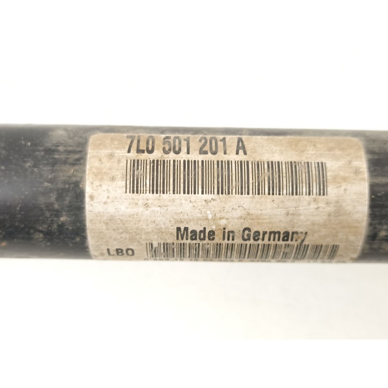 Recambio de transmision trasera izquierda para volkswagen touareg (7la, 7l6, 7l7) 5.0 v10 tdi referencia OEM IAM 7L0501201A  