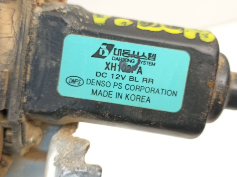 Recambio de elevalunas trasero derecho para kia sorento i (jc) 2.5 crdi referencia OEM IAM 834023E001 XH102PA 