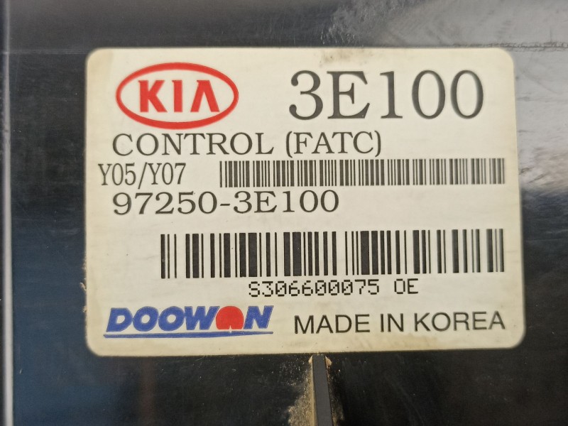 Recambio de mandos calefaccion aire para kia sorento i (jc) 2.5 crdi referencia OEM IAM 972503E100  