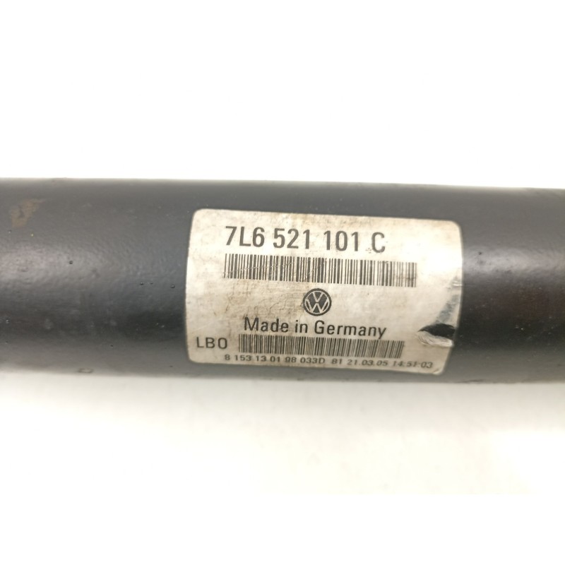 Recambio de transmision central delantera para volkswagen touareg (7la, 7l6, 7l7) 5.0 v10 tdi referencia OEM IAM 7L6521101C  