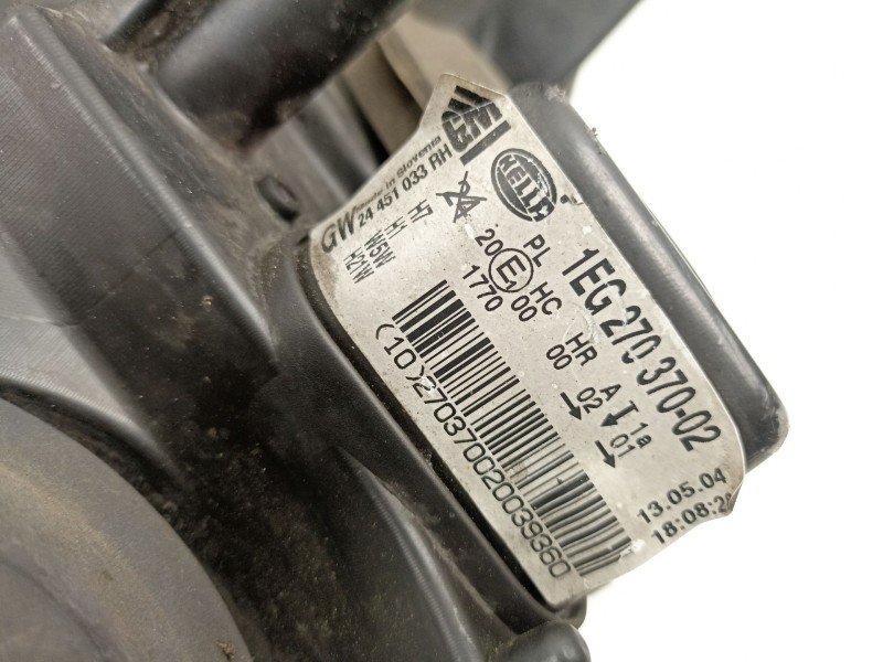 Recambio de faro derecho para opel astra h (a04) 1.7 cdti (l48) referencia OEM IAM 24451033 1EG27037002 