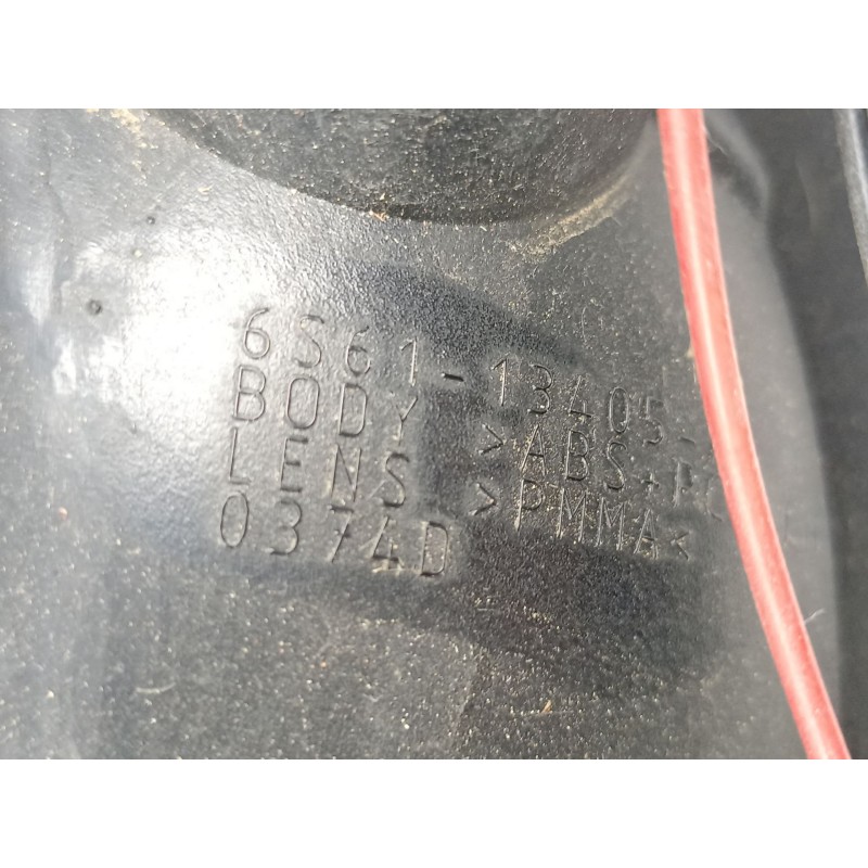 Recambio de piloto trasero izquierdo para ford fiesta 1.4 td referencia OEM IAM 6S6113405A  