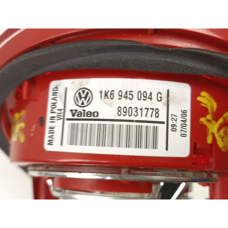 Recambio de piloto porton derecho para volkswagen golf v 1.9 tdi bxe - 1k - 5v referencia OEM IAM 1K6945094G 89031778 