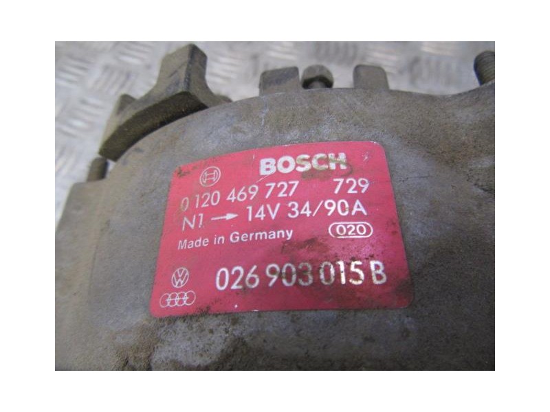 Recambio de alternador : audi 80 : 1.8-g-dz (110,16cv) [1988] para audi  80 1.8-g-dz    referencia OEM IAM 0-120-469-727-BOSCH  