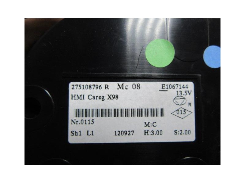 Recambio de mandos calefaccion : renault clio : 1.5 dci 5p [2013] para renault clio 1.5 dci referencia OEM IAM 275108796R  