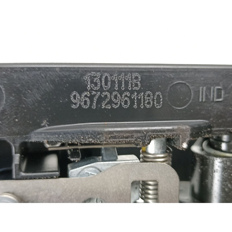 Recambio de manilla trasera izquierda para citroën c5 iii (rd_) 2.0 hdi 140 referencia OEM IAM 9672961180  