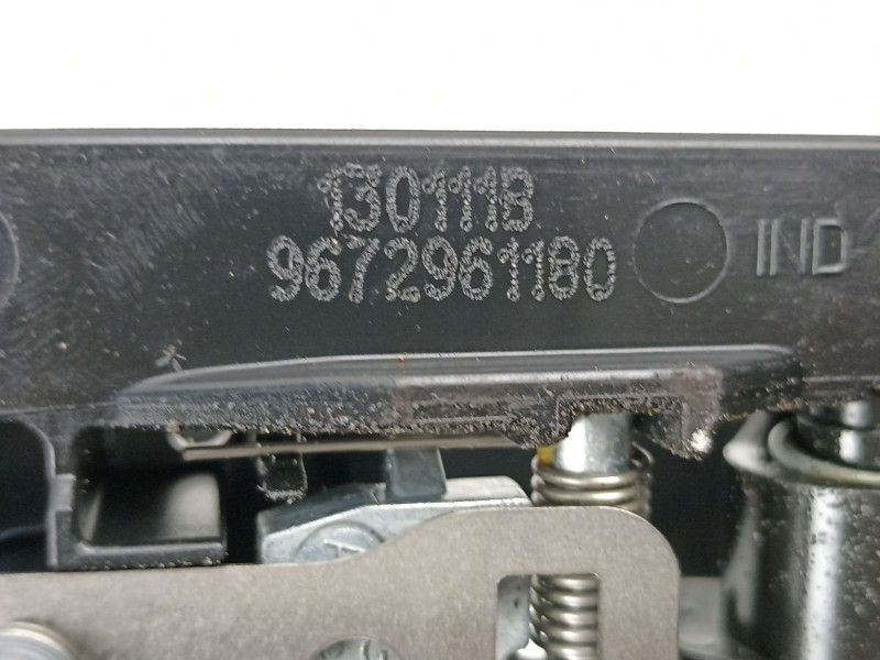 Recambio de manilla trasera izquierda para citroën c5 iii (rd_) 2.0 hdi 140 referencia OEM IAM 9672961180  