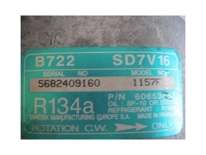 Recambio de aire acondicionado : fiat stilo : 1.8 i.16v(192a4000)(133,28cv)3p [2002] para fiat stilo )(133,28cv 1.8 i.16v(192a40