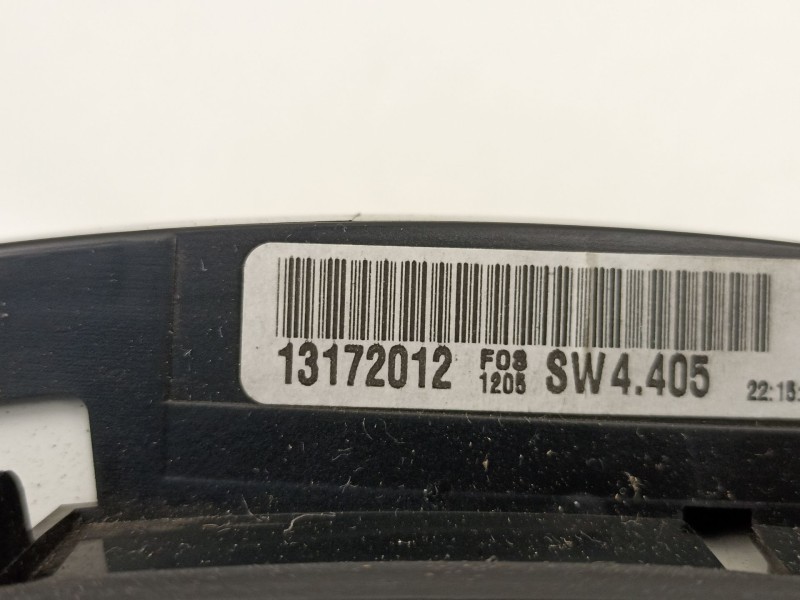 Recambio de cuadro instrumentos para opel astra h (a04) 1.7 cdti (l48) referencia OEM IAM 13172012  