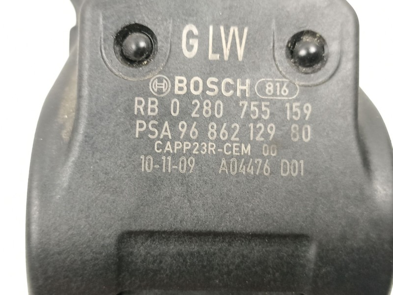 Recambio de potenciometro aceleracion para citroën c5 iii (rd_) 2.0 hdi 140 referencia OEM IAM 9686212980 0280755159 