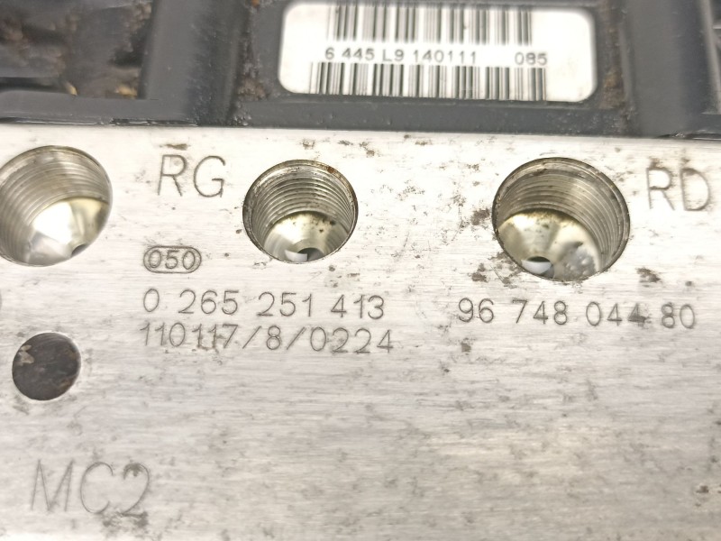 Recambio de abs para citroën c5 iii (rd_) 2.0 hdi 140 referencia OEM IAM 9674804480 0265251413 