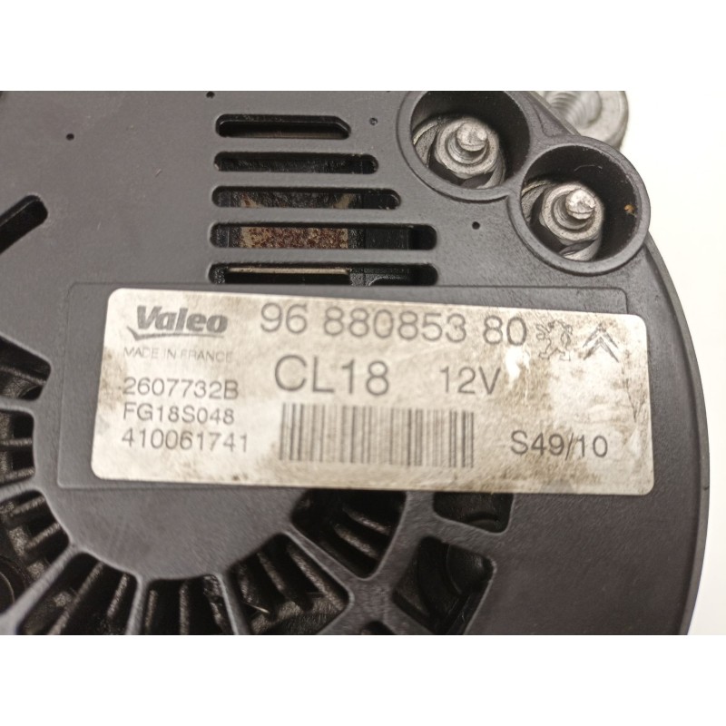 Recambio de alternador para citroën c5 iii (rd_) 2.0 hdi 140 referencia OEM IAM 9688085380 FG18S048 