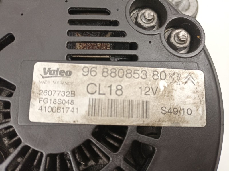Recambio de alternador para citroën c5 iii (rd_) 2.0 hdi 140 referencia OEM IAM 9688085380 FG18S048 