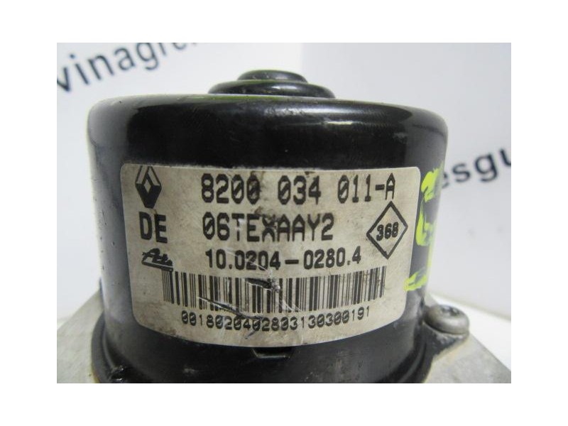 Recambio de abs : renault twingo : 1.1 g 3p [1994] para renault twingo 1.1 g referencia OEM IAM 8200034011-A  