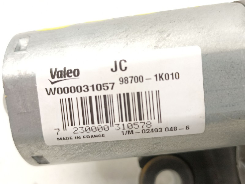 Recambio de motor limpia trasero para hyundai ix20 (jc) 1.4 crdi referencia OEM IAM 987001K010  