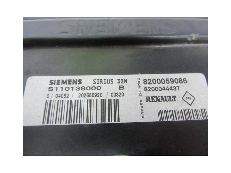 Recambio de centralita : renault twingo : 1.1 g 3p [1994] para renault twingo 1.1 g referencia OEM IAM 8200059086  